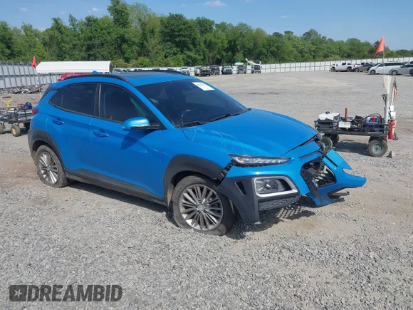 ✅ 2019 Hyundai Kona SEL • VIN: KM8K62AA1KU252633 • Lot: 44865295. Listed on IAAI with 118,205 mi. Free auction sales archive from the USA and detailed vehicle history report at DreamBid. Image 1.