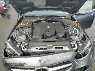 ✅ 2024 Mercedes-Benz C 300 • VIN: W1KAF4HB0RR172284 • Lot: 82080445. Listed on Copart with 15,422 mi. Free auction sales archive from the USA and detailed vehicle history report at DreamBid. Image 13.