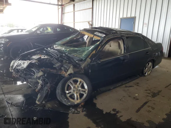✅ 2006 Honda Accord EX • VIN: 1HGCM55776A032467 • Lot: 92527105. Listed on Copart with Not provided. Free auction sales archive from the USA and detailed vehicle history report at DreamBid. Image 1.
