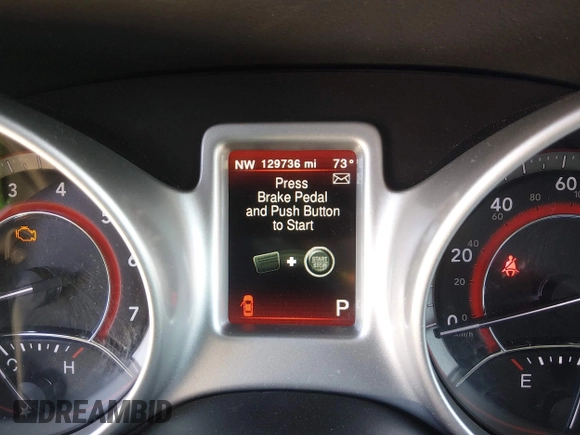 ✅ 2017 Dodge Journey SE • VIN: 3C4PDCAB1HT586744 • Lot: 45000754. Listed on IAAI with 129,736 mi. Free auction sales archive from the USA and detailed vehicle history report at DreamBid. Image 7.