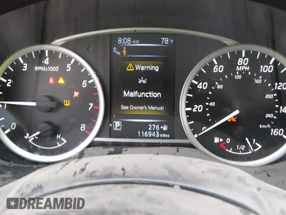 ✅ 2018 Nissan Sentra SV • VIN: 3N1AB7APXJY215978 • Лот: 44790541. Опубліковано раніше на IAAI з пробігом 116 944 миль. Безкоштовний доступ до архіву аукціонних продажів зі США та докладний звіт про історію автомобіля на DreamBid. Зображення 7.