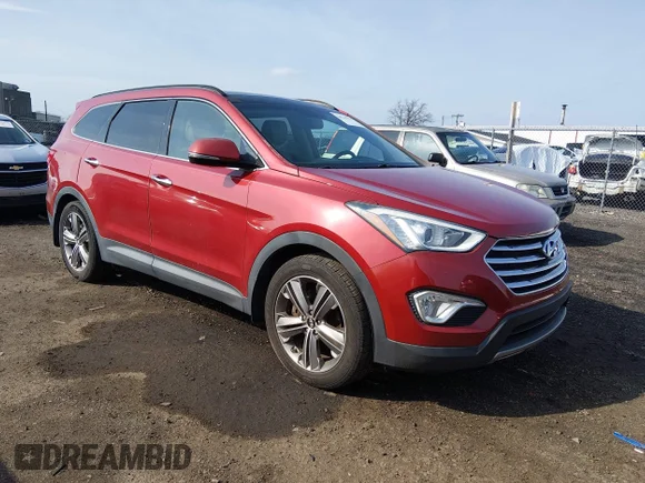 ✅ 2015 Hyundai Santa Fe Limited • VIN: KM8SR4HF5FU093092 • Lot: 44762275. Listed on IAAI with 66,151 mi. Free auction sales archive from the USA and detailed vehicle history report at DreamBid. Image 1.