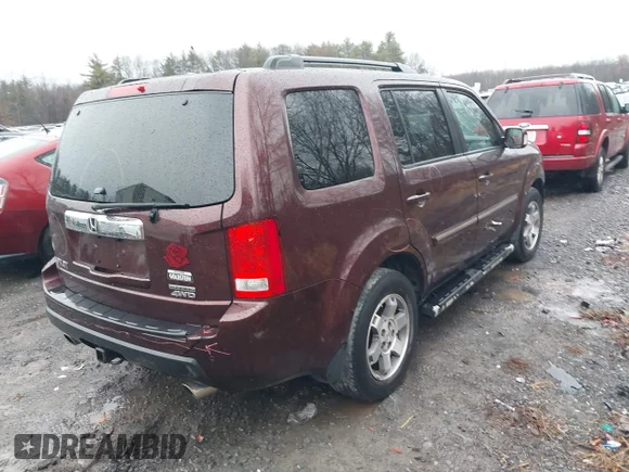 ✅ 2011 Honda Pilot Touring • VIN: 5FNYF4H90BB092727 • Лот: 43966070. Опубликован ранее на IAAI с пробегом 143 037 миль. Бесплатный доступ к архиву аукционных продаж из США и подробный отчёт об истории автомобиля на DreamBid. Изображение 4.
