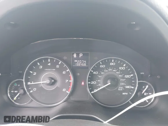 ✅ 2012 Subaru Outback Limited • VIN: 4S4BRCKC1C3278346 • Lot: 45341914. Listed on IAAI with 198,468 mi. Free auction sales archive from the USA and detailed vehicle history report at DreamBid. Image 7.