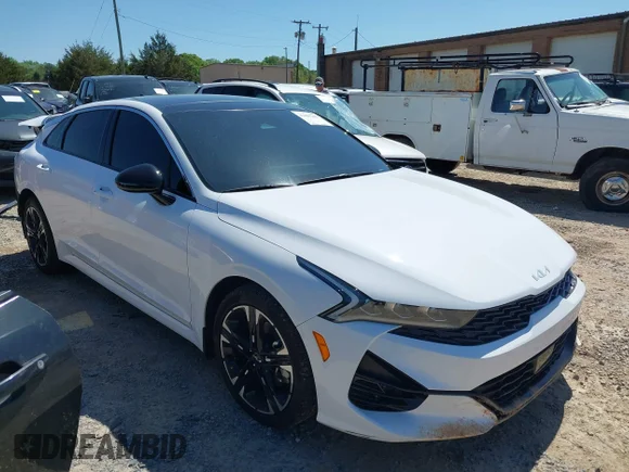 ✅ 2024 Kia K5 GT-Line • VIN: 5XXG64J29RG266164 • Лот: 42000245. Опубліковано раніше на IAAI з пробігом 25 306 миль. Безкоштовний доступ до архіву аукціонних продажів зі США та докладний звіт про історію автомобіля на DreamBid. Зображення 1.