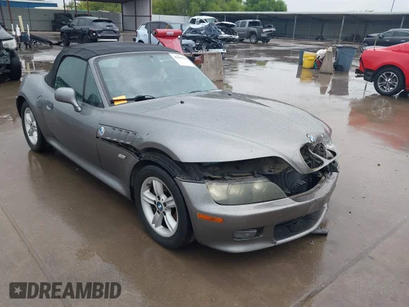 ✅ 2002 BMW Z3 2.5 • VIN: 4USCN33472LM05458 • Лот: 42965561. Опубликован ранее на IAAI с пробегом 119 371 миль. Бесплатный доступ к архиву аукционных продаж из США и подробный отчёт об истории автомобиля на DreamBid. Изображение 1.