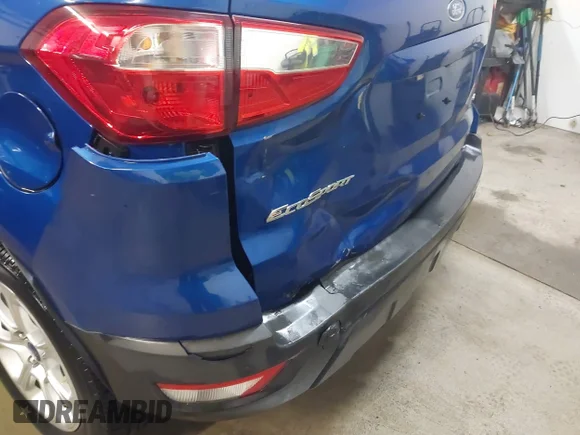 ✅ 2021 Ford EcoSport SE • VIN: MAJ3S2GE8MC446038 • Lot: 44058016. Wystawiony na IAAI z przebiegiem 23 668 mil. Bezpłatny archiwum sprzedaży aukcyjnych z USA i szczegółowy raport historii pojazdu na DreamBid. Zdjęcie 6.