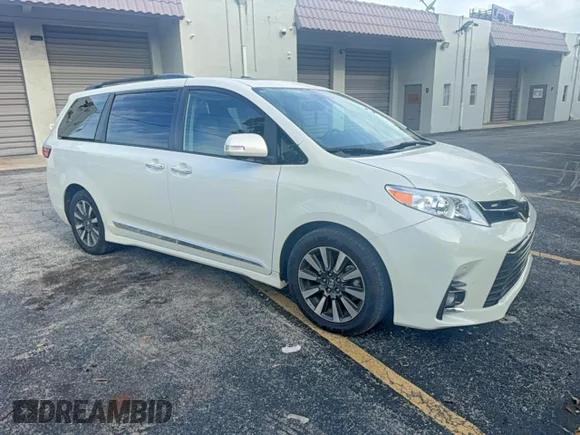 ✅ 2020 Toyota Sienna XLE • VIN: 5TDYZ3DC5LS025251 • Lot: 55674246. Wystawiony na Copart z przebiegiem 91 323 mil. Bezpłatny archiwum sprzedaży aukcyjnych z USA i szczegółowy raport historii pojazdu na DreamBid. Zdjęcie 1.