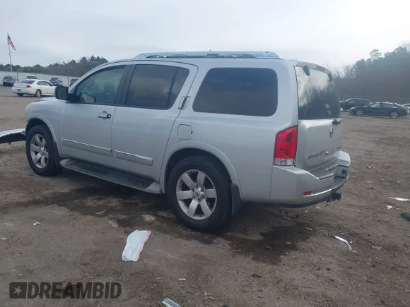 ✅ 2014 Nissan Armada SL • VIN: 5N1BA0ND0EN602596 • Lot: 44423756. Wystawiony na IAAI z przebiegiem 293 264 mil. Bezpłatny archiwum sprzedaży aukcyjnych z USA i szczegółowy raport historii pojazdu na DreamBid. Zdjęcie 3.