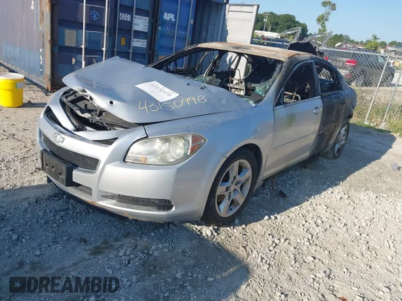 ✅ 2011 Chevrolet Malibu 1LS • VIN: 1G1ZB5E1XBF276923 • Lot: 45418865. Listed on IAAI with Not provided. Free auction sales archive from the USA and detailed vehicle history report at DreamBid. Image 2.