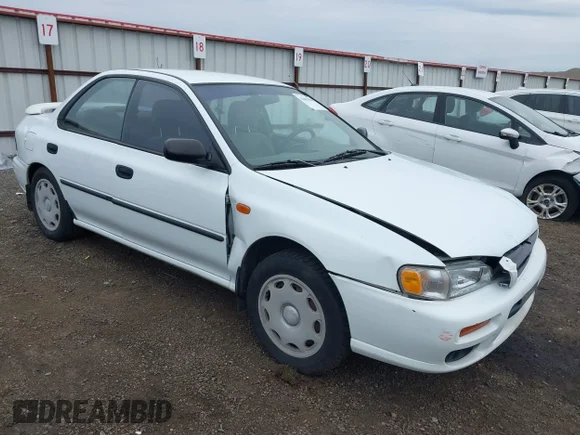 ✅ 2000 Subaru Impreza L • VIN: JF1GC4354YH505031 • Lot: 44483860. Listed on IAAI with 122,732 mi. Free auction sales archive from the USA and detailed vehicle history report at DreamBid. Image 1.