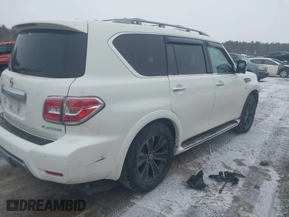 ✅ 2019 Nissan Armada SL • VIN: JN8AY2NCXK9583644 • Lot: 44500928. Wystawiony na IAAI z przebiegiem 90 849 mil. Bezpłatny archiwum sprzedaży aukcyjnych z USA i szczegółowy raport historii pojazdu na DreamBid. Zdjęcie 4.
