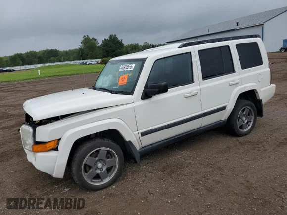 ✅ 2008 Jeep Commander Sport • VIN: 1J8HG48K38C234728 • Lot: 68936555. Listed on Copart with 142,916 mi. Free auction sales archive from the USA and detailed vehicle history report at DreamBid. Image 1.