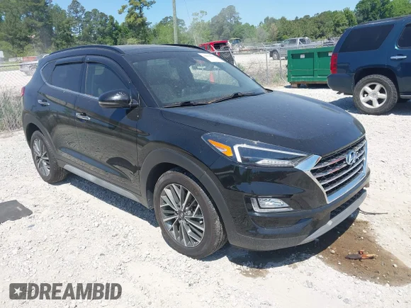 ✅ 2021 Hyundai Tucson Ultimate • VIN: KM8J33AL0MU389481 • Лот: 44894005. Опубликован ранее на IAAI с пробегом 53 661 миль. Бесплатный доступ к архиву аукционных продаж из США и подробный отчёт об истории автомобиля на DreamBid. Изображение 1.