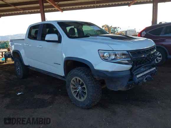 ✅ 2018 Chevrolet Colorado 4WD ZR2 • VIN: 1GCPTEE18J1267208 • Lot: 43981181. Wystawiony na IAAI z przebiegiem 50 294 mil. Bezpłatny archiwum sprzedaży aukcyjnych z USA i szczegółowy raport historii pojazdu na DreamBid. Zdjęcie 1.