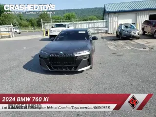 ✅ 2024 BMW 7 Series 760i xDrive • VIN: WBA33EJ04RCS93538 • Lot: 56560835. Wystawiony na Copart z przebiegiem 16 424 mil. Bezpłatny archiwum sprzedaży aukcyjnych z USA i szczegółowy raport historii pojazdu na DreamBid. Zdjęcie 15.