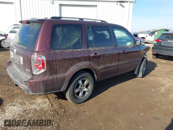 ✅ 2008 Honda Pilot EX-L • VIN: 5FNYF18598B026651 • Lot: 44493867. Wystawiony na IAAI z przebiegiem 161 279 mil. Bezpłatny archiwum sprzedaży aukcyjnych z USA i szczegółowy raport historii pojazdu na DreamBid. Zdjęcie 4.