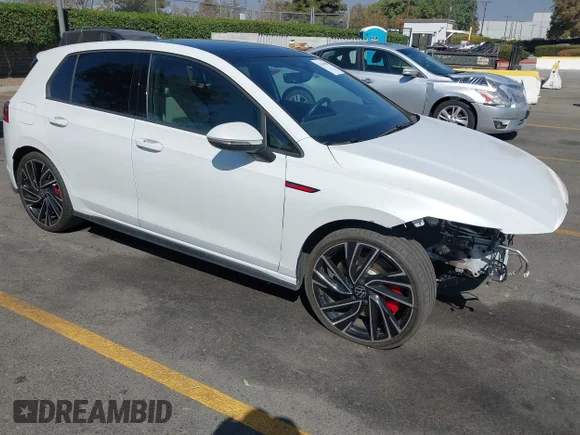 ✅ 2023 Volkswagen Golf GTI Autobahn • VIN: WVWWA7CD4PW212390 • Lot: 43348198. Wystawiony na IAAI z przebiegiem 15 460 mil. Bezpłatny archiwum sprzedaży aukcyjnych z USA i szczegółowy raport historii pojazdu na DreamBid. Zdjęcie 1.