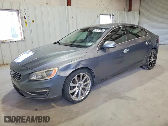 ✅ 2016 Volvo S60 T5 Drive-E Platinum • VIN: LYV402FM0GB097043 • Lot: 59164216. Listed on Copart with 149,012 mi. Free auction sales archive from the USA and detailed vehicle history report at DreamBid. Image 1.
