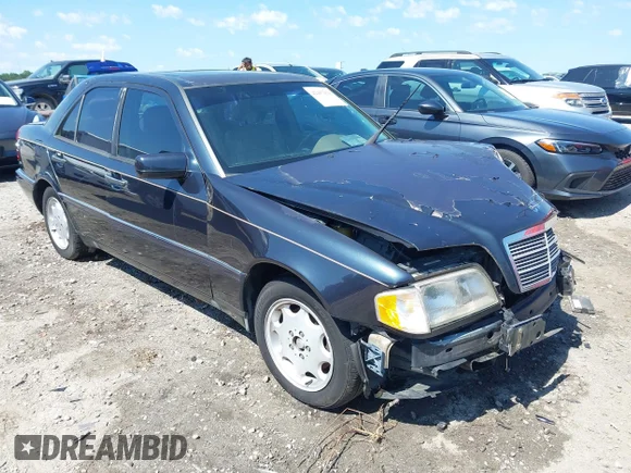 ✅ 1996 Mercedes-Benz C • VIN: WDBHA28E2TF372452 • Lot: 42457010. Listed on IAAI with Not provided. Free auction sales archive from the USA and detailed vehicle history report at DreamBid. Image 1.