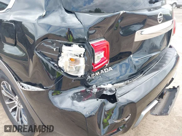 ✅ 2019 Nissan Armada SL • VIN: JN8AY2NC7K9583066 • Lot: 45161431. Wystawiony na IAAI z przebiegiem 88 840 mil. Bezpłatny archiwum sprzedaży aukcyjnych z USA i szczegółowy raport historii pojazdu na DreamBid. Zdjęcie 6.