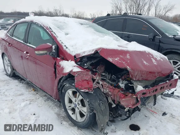 ✅ 2014 Ford Focus SE • VIN: 1FADP3F28EL122138 • Lot: 44286756. Listed on IAAI with 164,916 mi. Free auction sales archive from the USA and detailed vehicle history report at DreamBid. Image 1.