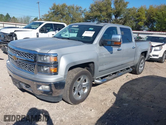 ✅ 2015 Chevrolet Silverado 1500 LTZ • VIN: 3GCUKSEC9FG507963 • Lot: 44630284. Wystawiony na IAAI z przebiegiem 159 401 mil. Bezpłatny archiwum sprzedaży aukcyjnych z USA i szczegółowy raport historii pojazdu na DreamBid. Zdjęcie 2.