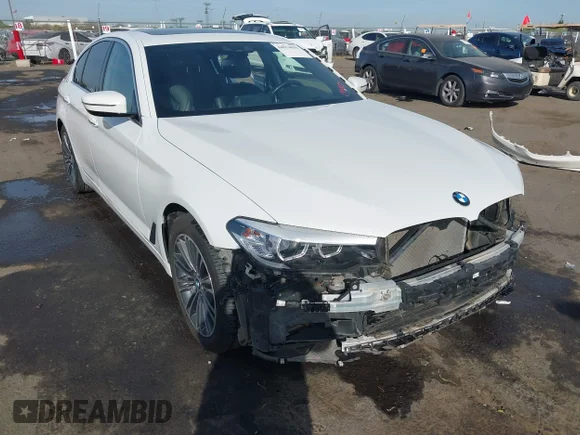 ✅ 2018 BMW 5 Series 540i • VIN: WBAJE5C50JWA97631 • Lot: 44674839. Listed on IAAI with 79,453 mi. Free auction sales archive from the USA and detailed vehicle history report at DreamBid. Image 1.