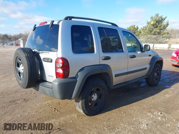✅ 2006 Jeep Liberty Sport • VIN: 1J4GL48K06W241821 • Lot: 44119721. Wystawiony na IAAI z przebiegiem 177 129 mil. Bezpłatny archiwum sprzedaży aukcyjnych z USA i szczegółowy raport historii pojazdu na DreamBid. Zdjęcie 4.