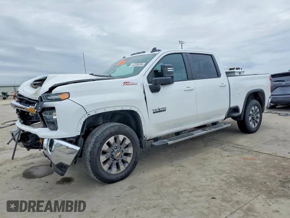 ✅ 2025 Chevrolet Silverado 2500HD LT • VIN: 2GC4KNEY8S1184456 • Lot: 52200036. Wystawiony na Copart z przebiegiem 14 220 mil. Bezpłatny archiwum sprzedaży aukcyjnych z USA i szczegółowy raport historii pojazdu na DreamBid. Zdjęcie 1.