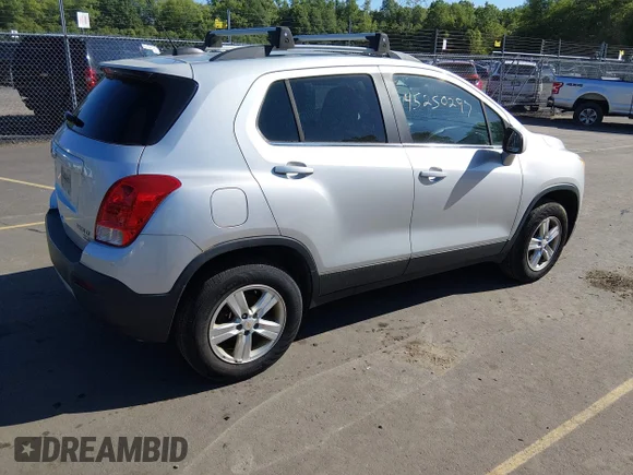 ✅ 2016 Chevrolet Trax LT • VIN: KL7CJPSB3GB509559 • Lot: 45250297. Listed on IAAI with 115,278 mi. Free auction sales archive from the USA and detailed vehicle history report at DreamBid. Image 4.