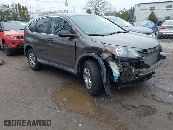 ✅ 2014 Honda CR-V LX • VIN: 2HKRM4H33EH660934 • Lot: 44789926. Listed on IAAI with 144,454 mi. Free auction sales archive from the USA and detailed vehicle history report at DreamBid. Image 1.