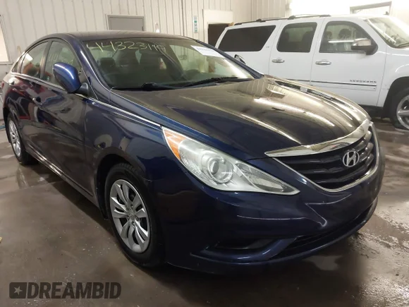 ✅ 2012 Hyundai Sonata GLS • VIN: 5NPEB4AC1CH485174 • Lot: 44323119. Wystawiony na IAAI z przebiegiem 127 221 mil. Bezpłatny archiwum sprzedaży aukcyjnych z USA i szczegółowy raport historii pojazdu na DreamBid. Zdjęcie 1.