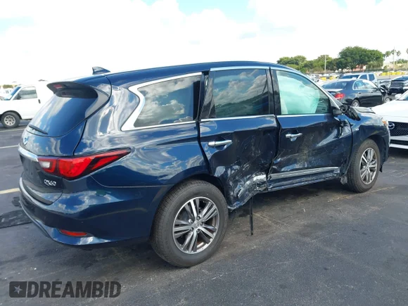 ✅ 2020 Infiniti QX60 Luxe • VIN: 5N1DL0MN7LC514473 • Лот: 44714536. Опубліковано раніше на IAAI з пробігом 50 017 миль. Безкоштовний доступ до архіву аукціонних продажів зі США та докладний звіт про історію автомобіля на DreamBid. Зображення 4.