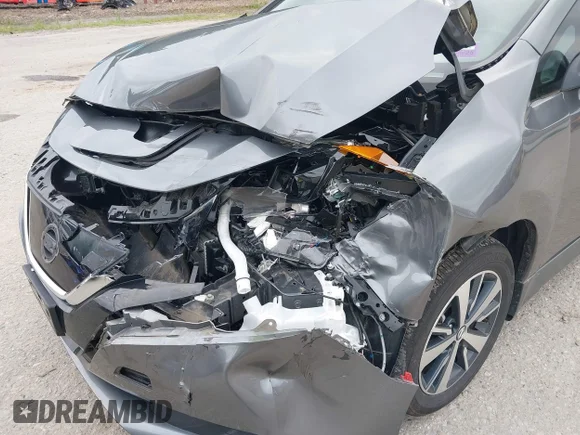 ✅ 2021 Nissan LEAF S Plus • VIN: 1N4BZ1BV5MC553086 • Lot: 42705779. Wystawiony na IAAI z przebiegiem 15 350 mil. Bezpłatny archiwum sprzedaży aukcyjnych z USA i szczegółowy raport historii pojazdu na DreamBid. Zdjęcie 6.