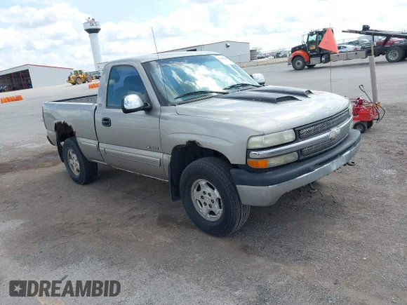 ✅ 2002 Chevrolet Silverado 1500 LS • VIN: 1GCEK14T72Z165956 • Lot: 43267478. Listed on IAAI with 248,497 mi. Free auction sales archive from the USA and detailed vehicle history report at DreamBid. Image 1.