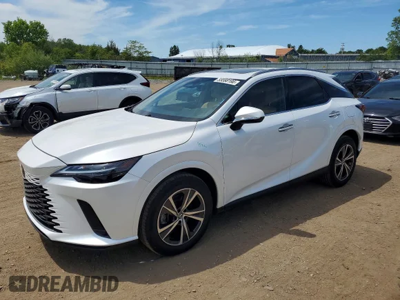 ✅ 2023 Lexus RX 350 Premium • VIN: 2T2BAMCA6PC038006 • Lot: 55588166. Wystawiony na Copart z przebiegiem 18 404 mil. Bezpłatny archiwum sprzedaży aukcyjnych z USA i szczegółowy raport historii pojazdu na DreamBid. Zdjęcie 1.