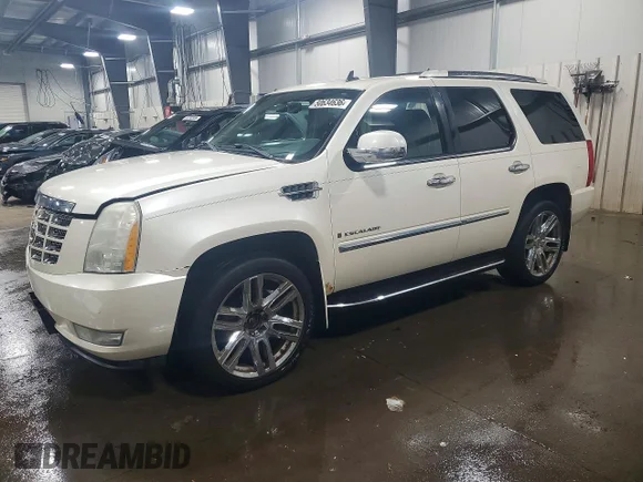 ✅ 2008 Cadillac Escalade • VIN: 1GYFK63848R137162 • Lot: 50634636. Listed on Copart with 170,747 mi. Free auction sales archive from the USA and detailed vehicle history report at DreamBid. Image 1.