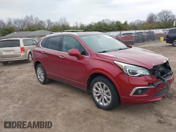 ✅ 2017 Buick Envision Essence • VIN: LRBFXDSA5HD164091 • Лот: 44738480. Опубликован ранее на IAAI с пробегом 68 313 миль. Бесплатный доступ к архиву аукционных продаж из США и подробный отчёт об истории автомобиля на DreamBid. Изображение 1.
