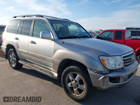 ✅ 2007 Toyota Land Cruiser • VIN: JTEHT05J872106508 • Lot: 44355207. Listed on IAAI with 248,898 mi. Free auction sales archive from the USA and detailed vehicle history report at DreamBid. Image 1.