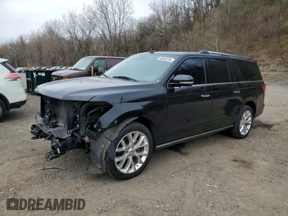 ✅ 2019 Ford Expedition Max Limited • VIN: 1FMJK2AT9KEA12586 • Lot: 49644236. Listed on Copart with 44,995 mi. Free auction sales archive from the USA and detailed vehicle history report at DreamBid. Image 1.