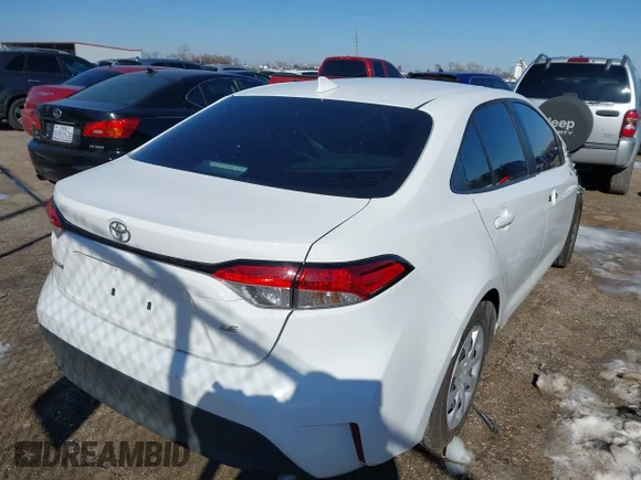 ✅ 2023 Toyota Corolla LE • VIN: 5YFB4MDE6PP071858 • Lot: 44195958. Wystawiony na IAAI z przebiegiem 32 239 mil. Bezpłatny archiwum sprzedaży aukcyjnych z USA i szczegółowy raport historii pojazdu na DreamBid. Zdjęcie 4.