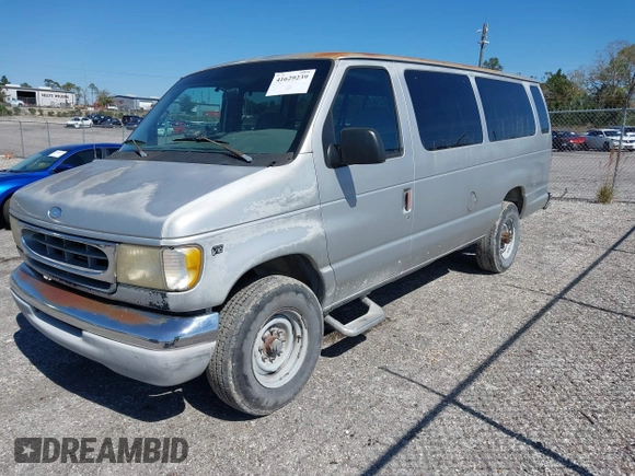 ✅ 1999 Ford Econoline Passenger XL • VIN: 1FBSS31S1XHC00521 • Лот: 41629239. Опубликован ранее на IAAI с пробегом 127 085 миль. Бесплатный доступ к архиву аукционных продаж из США и подробный отчёт об истории автомобиля на DreamBid. Изображение 2.