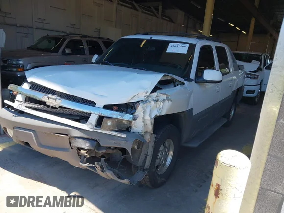 ✅ 2002 Chevrolet Avalanche • VIN: 3GNEK13T42G259947 • Lot: 42641508. Wystawiony na IAAI z przebiegiem 238 523 mil. Bezpłatny archiwum sprzedaży aukcyjnych z USA i szczegółowy raport historii pojazdu na DreamBid. Zdjęcie 2.