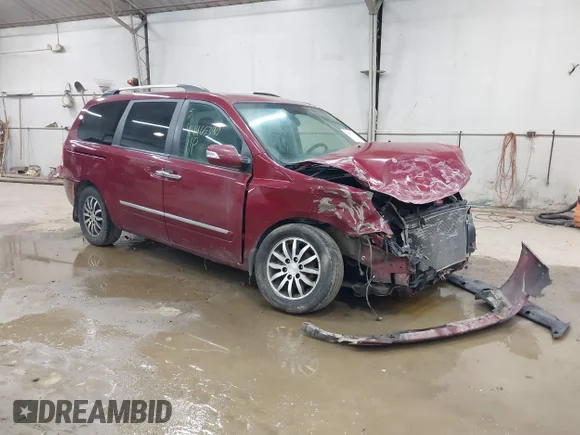 ✅ 2011 Kia Sedona EX • VIN: KNDMH4C75B6399529 • Lot: 44465340. Listed on IAAI with 168,053 mi. Free auction sales archive from the USA and detailed vehicle history report at DreamBid. Image 1.
