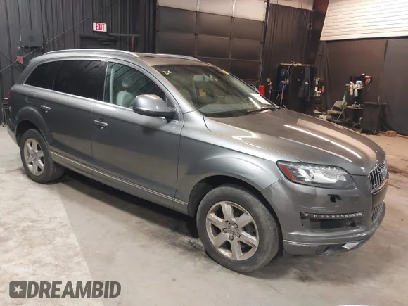 ✅ 2015 Audi Q7 Premium • VIN: WA1CGAFE0FD020004 • Lot: 44076865. Wystawiony na IAAI z przebiegiem 283 619 mil. Bezpłatny archiwum sprzedaży aukcyjnych z USA i szczegółowy raport historii pojazdu na DreamBid. Zdjęcie 1.