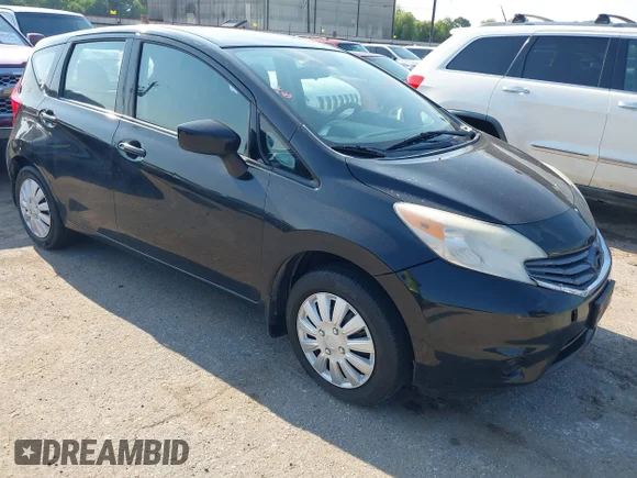 ✅ 2015 Nissan Note SV • VIN: 3N1CE2CPXFL449414 • Lot: 43035720. Wystawiony na IAAI z przebiegiem 178 263 mil. Bezpłatny archiwum sprzedaży aukcyjnych z USA i szczegółowy raport historii pojazdu na DreamBid. Zdjęcie 1.
