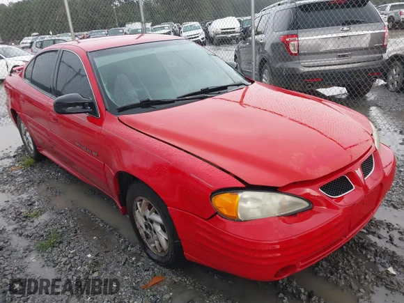 ✅ 2001 Pontiac Grand Am SE1 • VIN: 1G2NF52TX1M613704 • Lot: 42966293. Listed on IAAI with 202,769 mi. Free auction sales archive from the USA and detailed vehicle history report at DreamBid. Image 1.