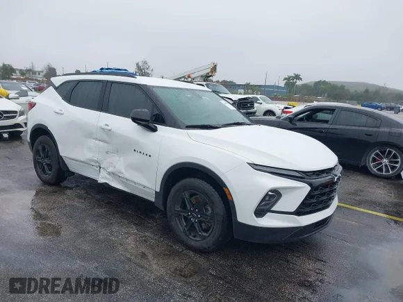 ✅ 2023 Chevrolet Blazer LT • VIN: 3GNKBCR48PS215159 • Лот: 41397763. Опубликован ранее на IAAI с пробегом 18 517 миль. Бесплатный доступ к архиву аукционных продаж из США и подробный отчёт об истории автомобиля на DreamBid. Изображение 1.