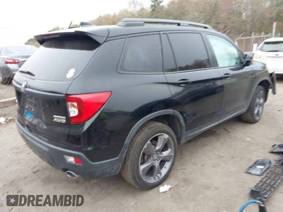 ✅ 2019 Honda Passport Touring • VIN: 5FNYF8H97KB002643 • Lot: 44966880. Wystawiony na IAAI z przebiegiem 37 478 mil. Bezpłatny archiwum sprzedaży aukcyjnych z USA i szczegółowy raport historii pojazdu na DreamBid. Zdjęcie 4.